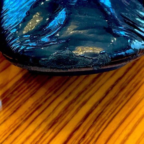 Prada sport black ballerina ballet flat shoe patent leather AUTHENTIC from Saks - Picture 6 of 11